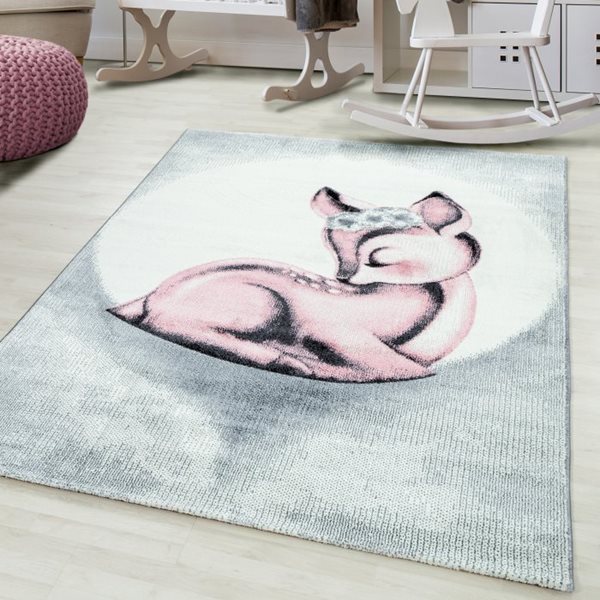 Dětský koberec Bambi 850 pink 80 x 150 cm