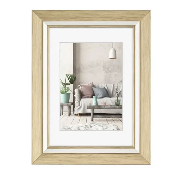 Plastový rámeček COZY 10 x 15 cm - přírodní