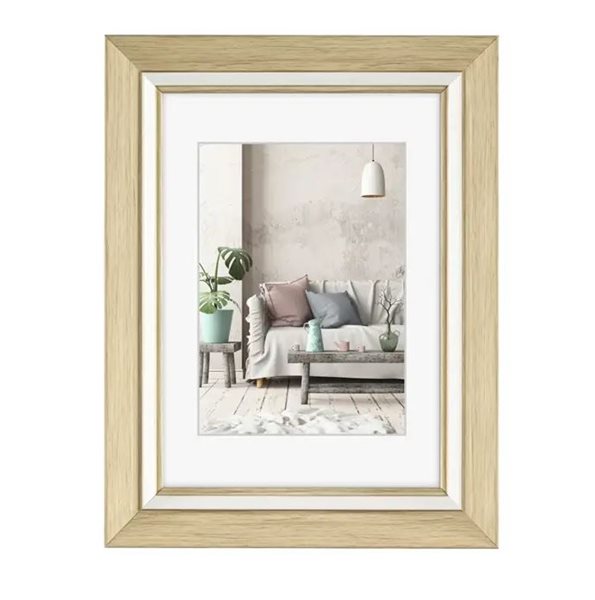 Plastový rámeček COZY 15 x 20 cm - přírodní