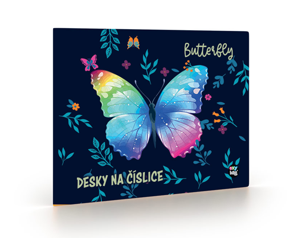 Desky na číslice - Butterfly/Motýl 2