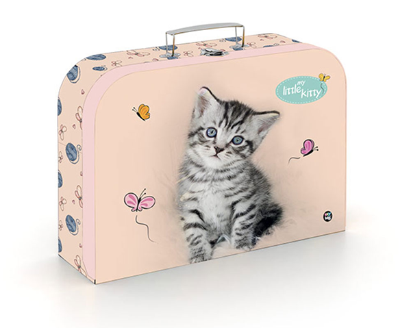 Dětský kufřík lamino 34 cm - Kočka 2023