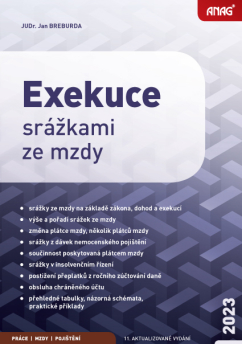 Exekuce srážkami ze mzdy 2023 - JUDr. Jan Breburda