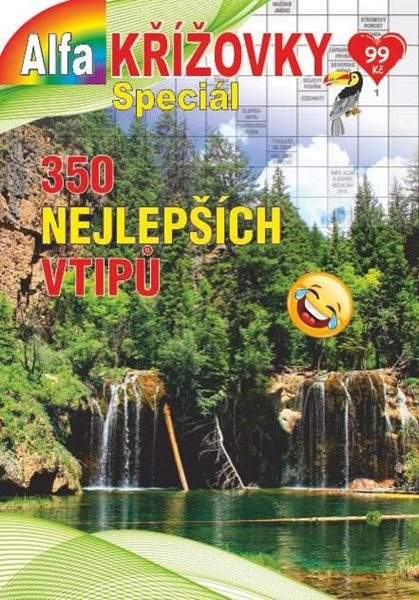 Křížovky speciál 1/2022 - 350 nejlepších vtipů - neuveden