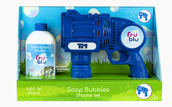 FRU BLU bublifuk Mega blaster se zásobníkem + náplň 0