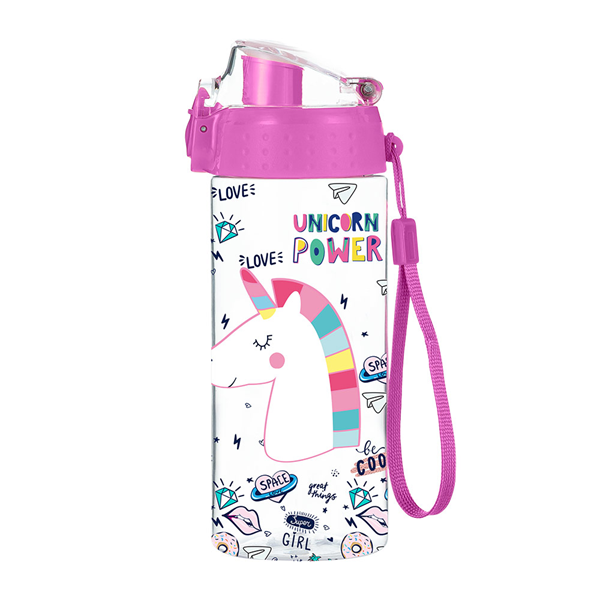 Láhev na pití OXY CLiCK 500 ml - Unicorn power