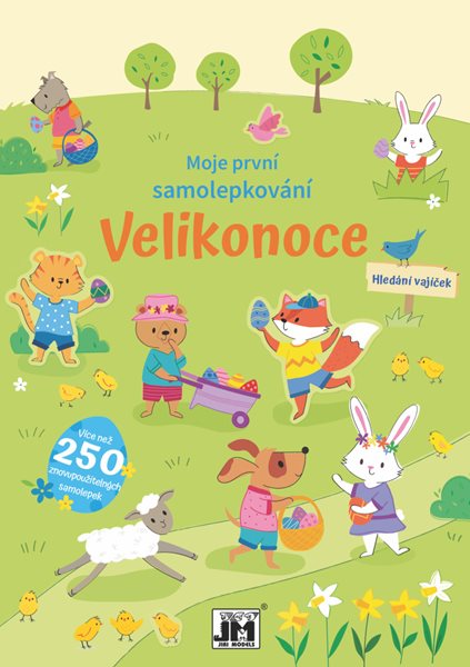 Moje první samolepkování Velikonoce - A5