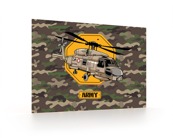 Podložka na stůl 60 × 40 cm - Helikoptéra 2023