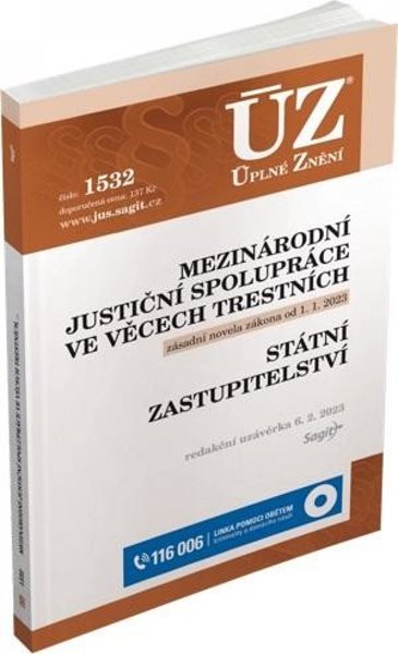 ÚZ 1532 / Mezinárodní justiční spolupráce ve věcech trestních