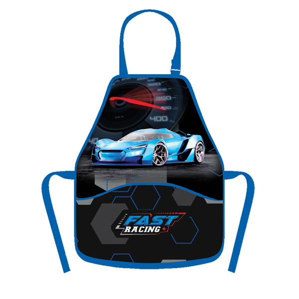 Zástěra do výtvarné výchovy OXY - Fast racing/Auto