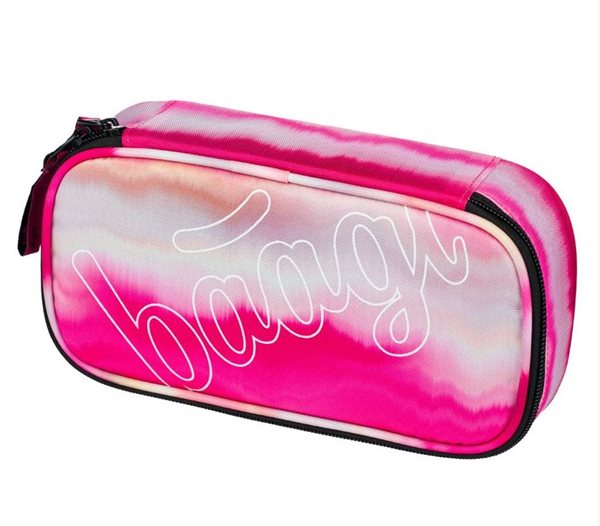 BAAGL Penál etue Skate Pink Stripes