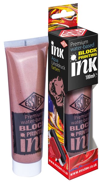 ESSDEE Premium barva na linoryt metalická v tubě 100ml