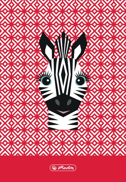 Herlitz Desky na abecedu - zebra