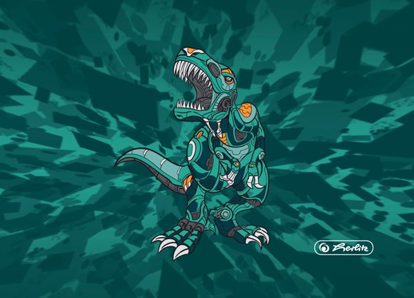 Herlitz Desky na číslice - T-Rex