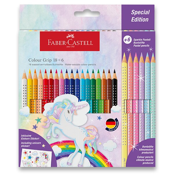 Pastelky Faber-Castell Colour Grip Unicorn