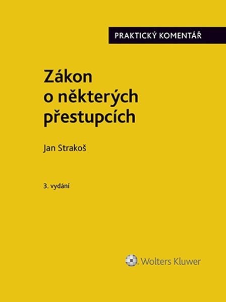 Zákon o některých přestupcích - Jan Strakoš - 14x18 cm