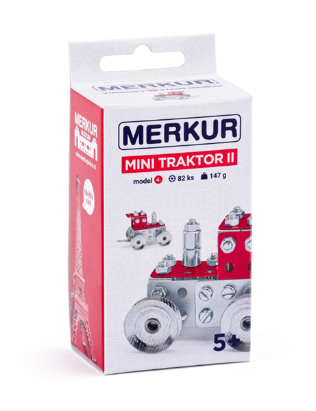 Merkur Mini 54 - traktor s vlekem