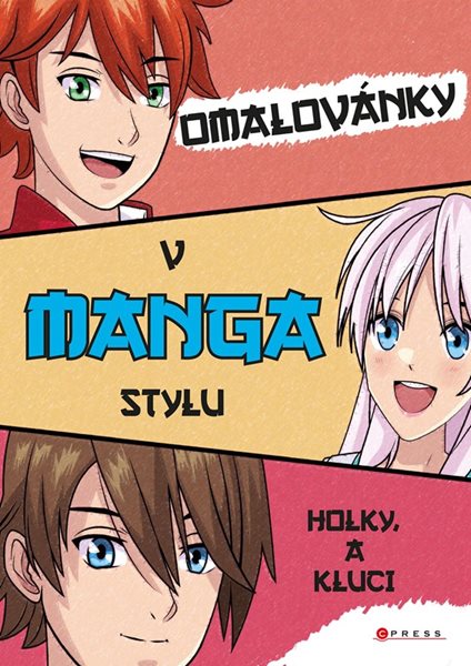 Omalovánky v manga stylu - A4