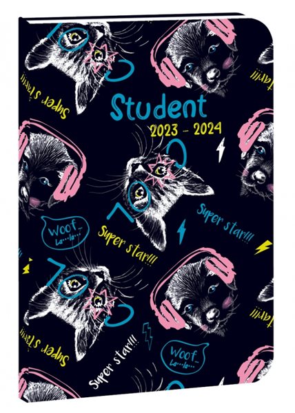 Školní diář Student 2023/24 - Pets