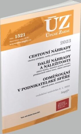 ÚZ 1521 / Cestovní náhrady