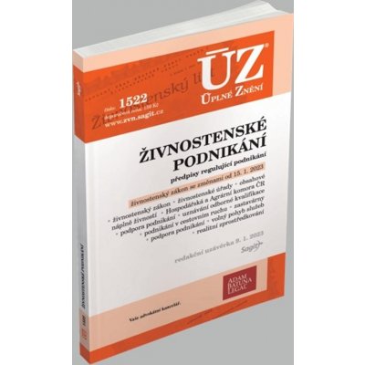 ÚZ 1522 / Živnostenské podnikání