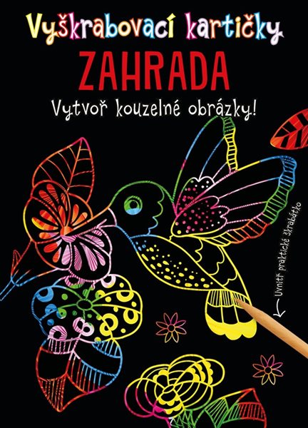 Vyškrabovací kartičky ZAHRADA - Kolektiv - 23x15 cm