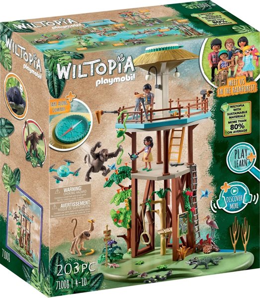 Wiltopia - Výzkumná věž s kompasem