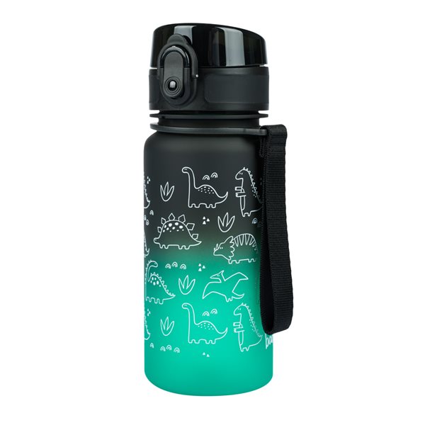 BAAGL Tritanová láhev na pití 350 ml - Gradient Dino