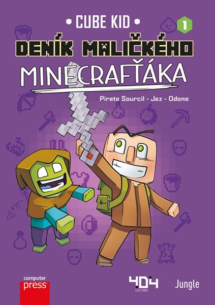 Deník maličkého Minecrafťáka - Cube Kid - 15x21 cm