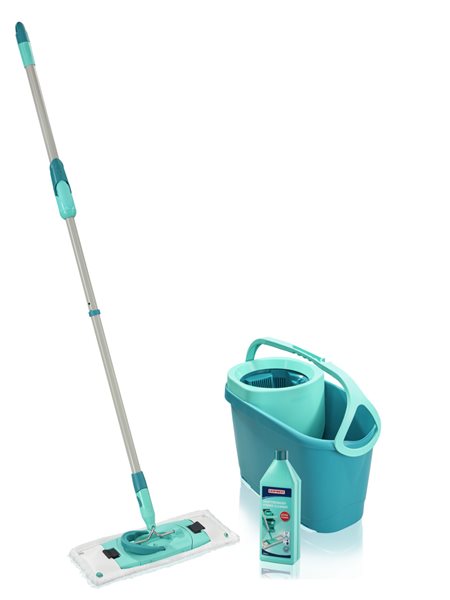 Leifheit Set Clean Twist M Ergo + Čistič na silně znečištěné podlahy 1 L (52127)