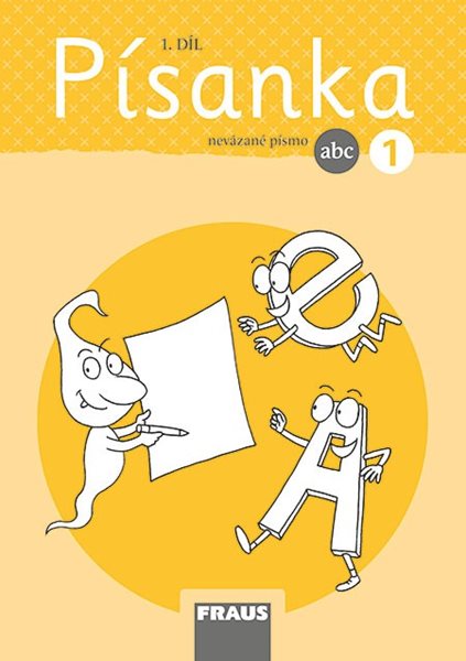 Písanka 1/1 - nová generace - nevázané písmo - Fasnerová Martina