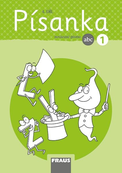 Písanka 1/4 - nová generace - nevázané písmo - Fasnerová Martina