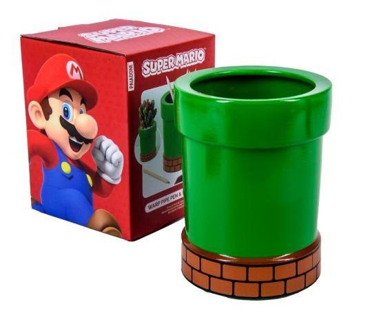 Super Mario Držák na tužky - Pipe plant