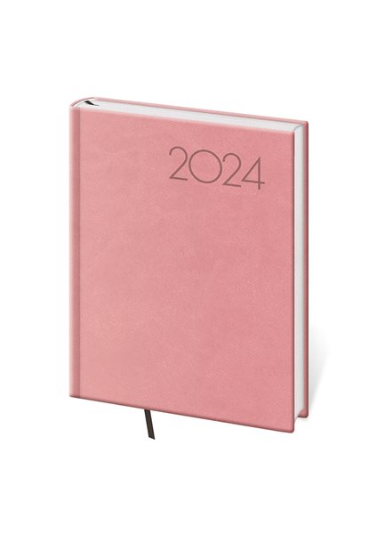 Diář 2024 denní B6 Print Pop - růžová - 12 x 16