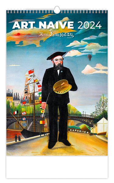 Kalendář nástěnný 2024 - Art Naive - Henri Rousseau - 31