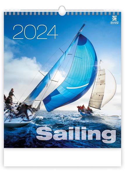 Kalendář nástěnný 2024 Exclusive Edition - Sailing - 45x52 cm