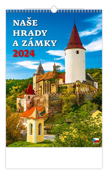 Kalendář nástěnný 2024 - Naše hrady a zámky - 31