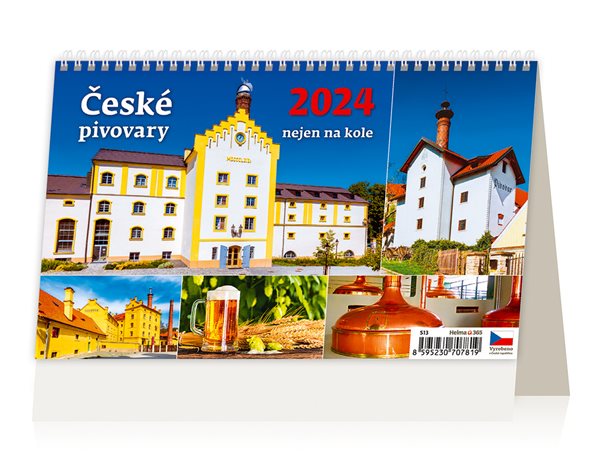 Kalendář stolní 2024 - České pivovary nejen na kole - 22