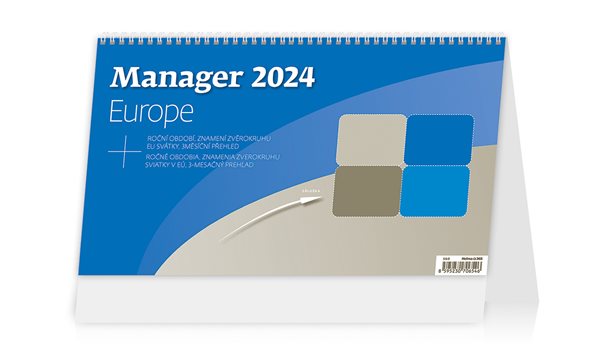 Kalendář stolní 2024 - Manager Europe - 30
