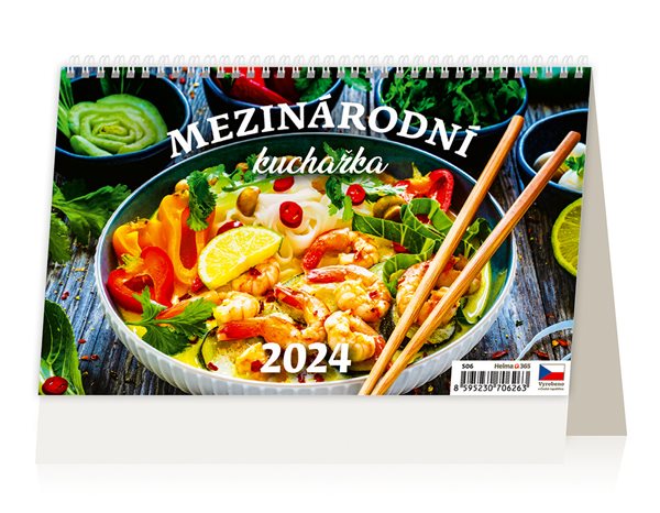 Kalendář stolní 2024 - Mezinárodní kuchařka - 22