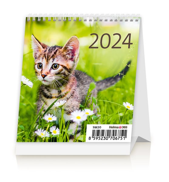 Kalendář stolní 2024 - Mini Kittens - 9