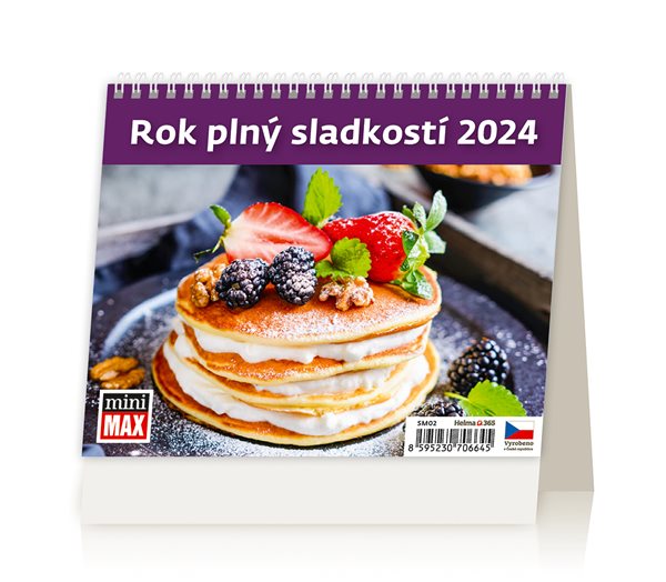 Kalendář stolní 2024 - MiniMax Rok plný sladkostí - 17