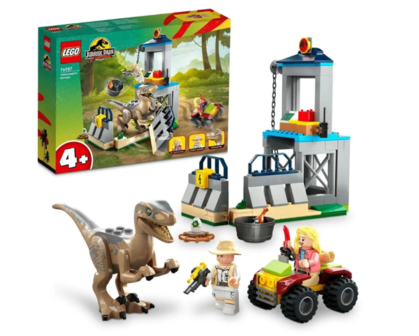 LEGO® Jurassic World™ 76957 Útěk velociraptora