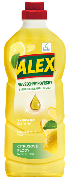 Alex - čistič na všechny povrchy - 1 l - citrusy