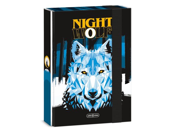 Desky na sešity A5 Ars Una - Night Wolf