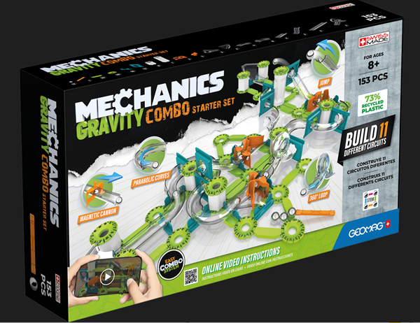 Geomag Mechanics Starter set 153 ks