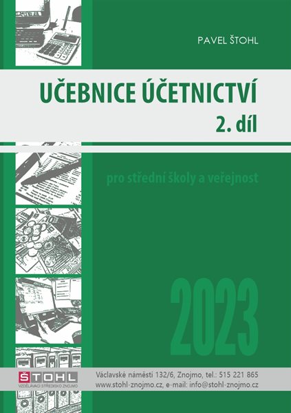 Učebnice Účetnictví 2023 - 2. díl - Pavel Štohl