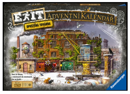 EXIT Adventní kalendář Továrna