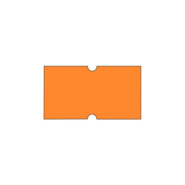 Etikety do etiketovacích kleští COLA-PLY 22 ×12 mm - oranžové