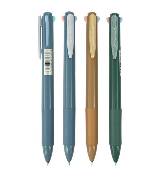 Kuličkové pero CONCORDE Quatro čtyřbarevné 0