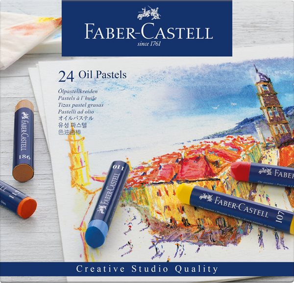 Olejové pastely Faber-Castell Goldfaber